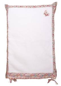 Housse de Matelas à Langer Fleurs Rouges